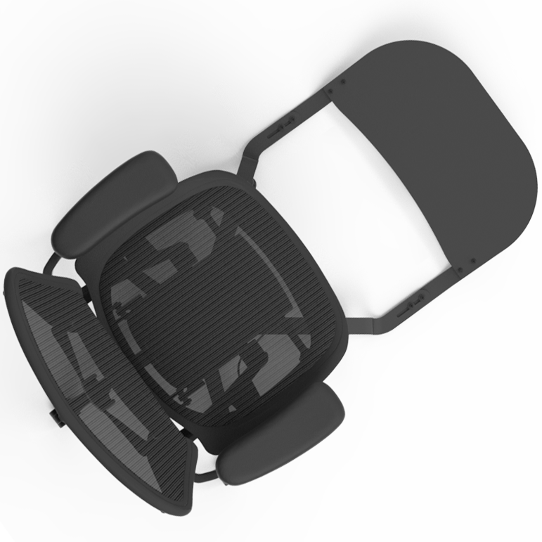 Base Footrest for Herman Miller Aeron Chair